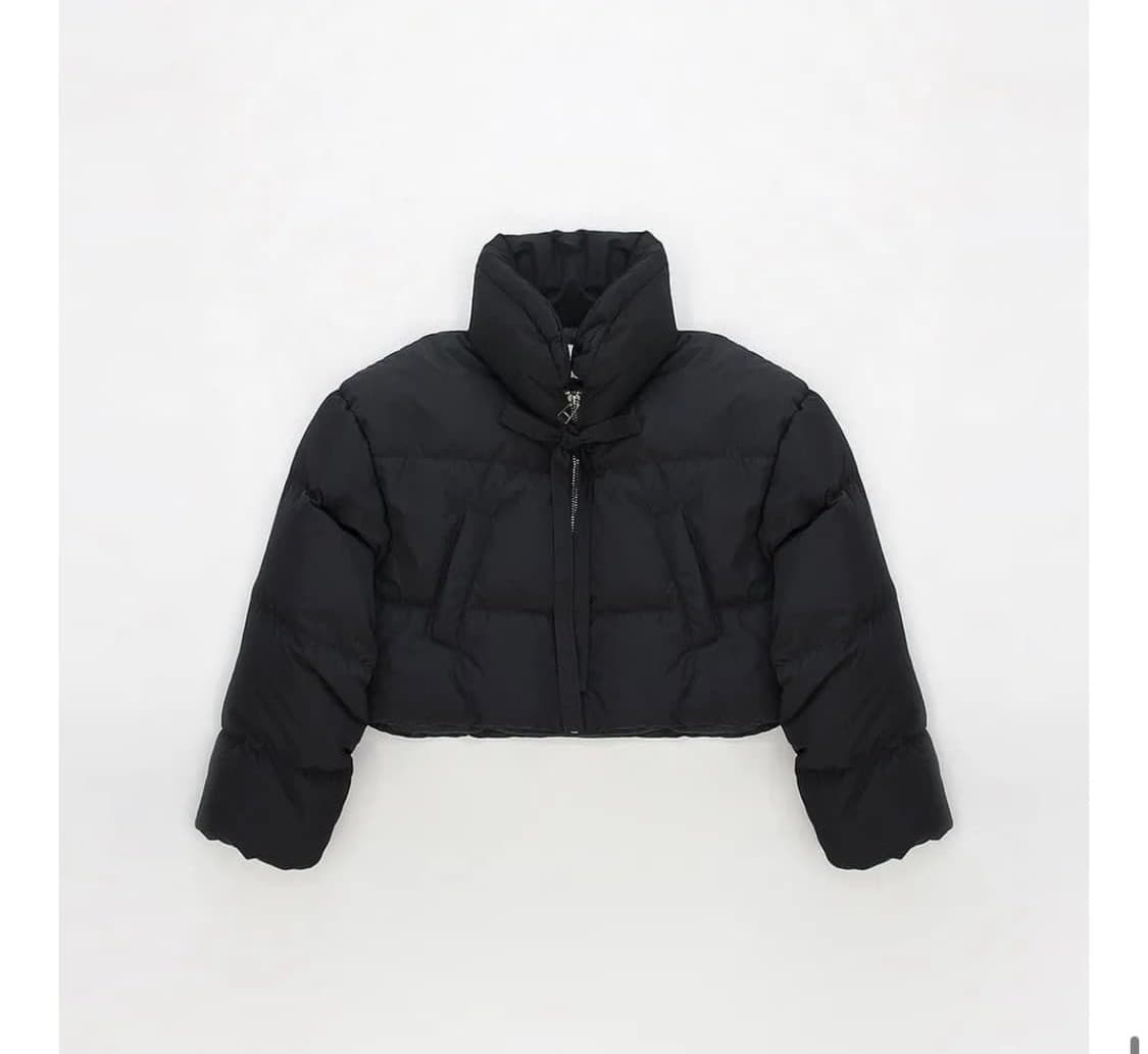 더티스 리본 패딩 상품이미지3