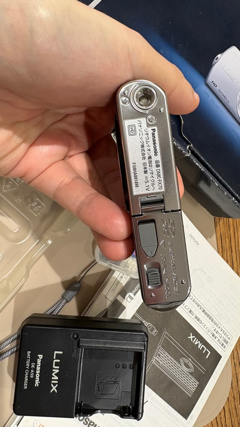 신품급) 파나소닉 루믹스 FX70 빈티지디카 라이카렌즈 상품이미지4