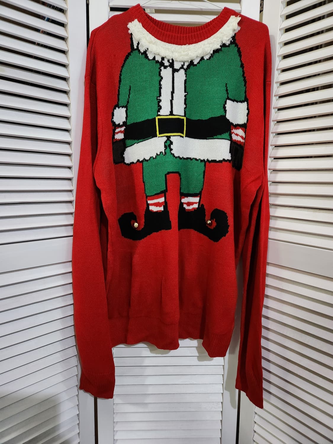 H&M 엘프 크리스마스 니트 스웨터 L 상품이미지1