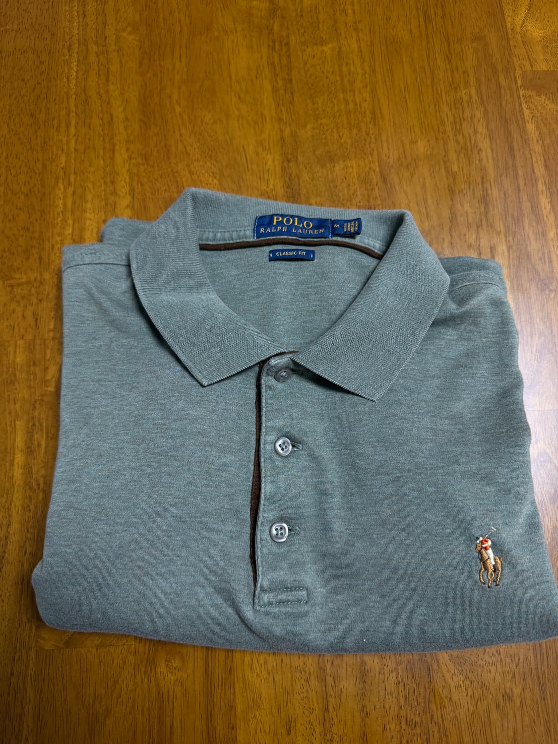 랄프 로렌 폴로 긴팔 여름 카라티 (US M CLASSIC FIT) 상품이미지2