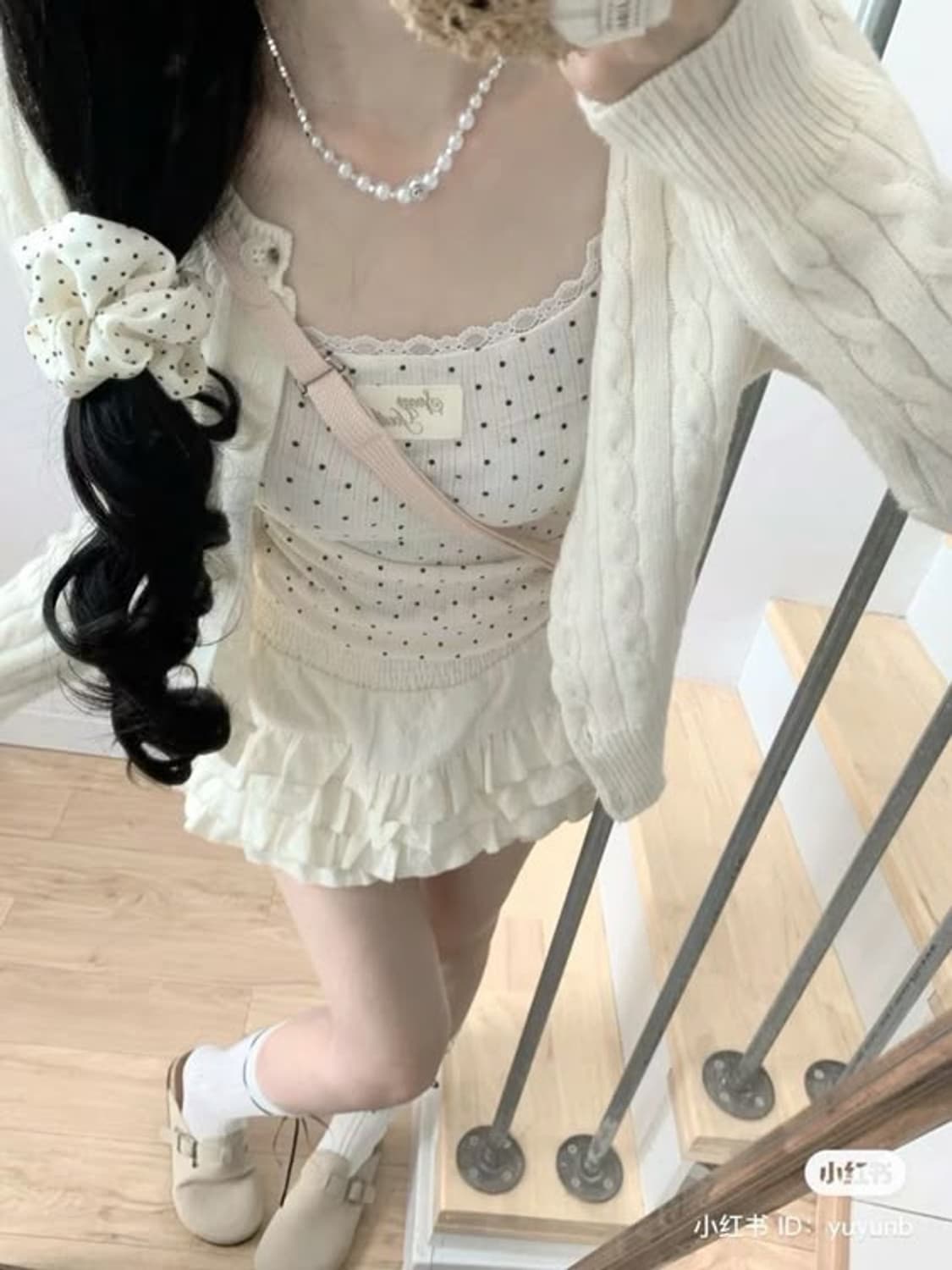 데일리 에겐녀룩 코디 랜박 랜덤박스🎀 블라우스 스커트 긴팔 가디건 등 상품이미지3