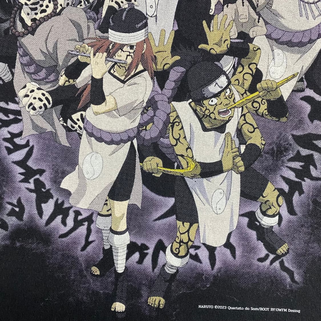 나루토 키미마로 부틀렉 애니메이션 티셔츠 상품이미지7