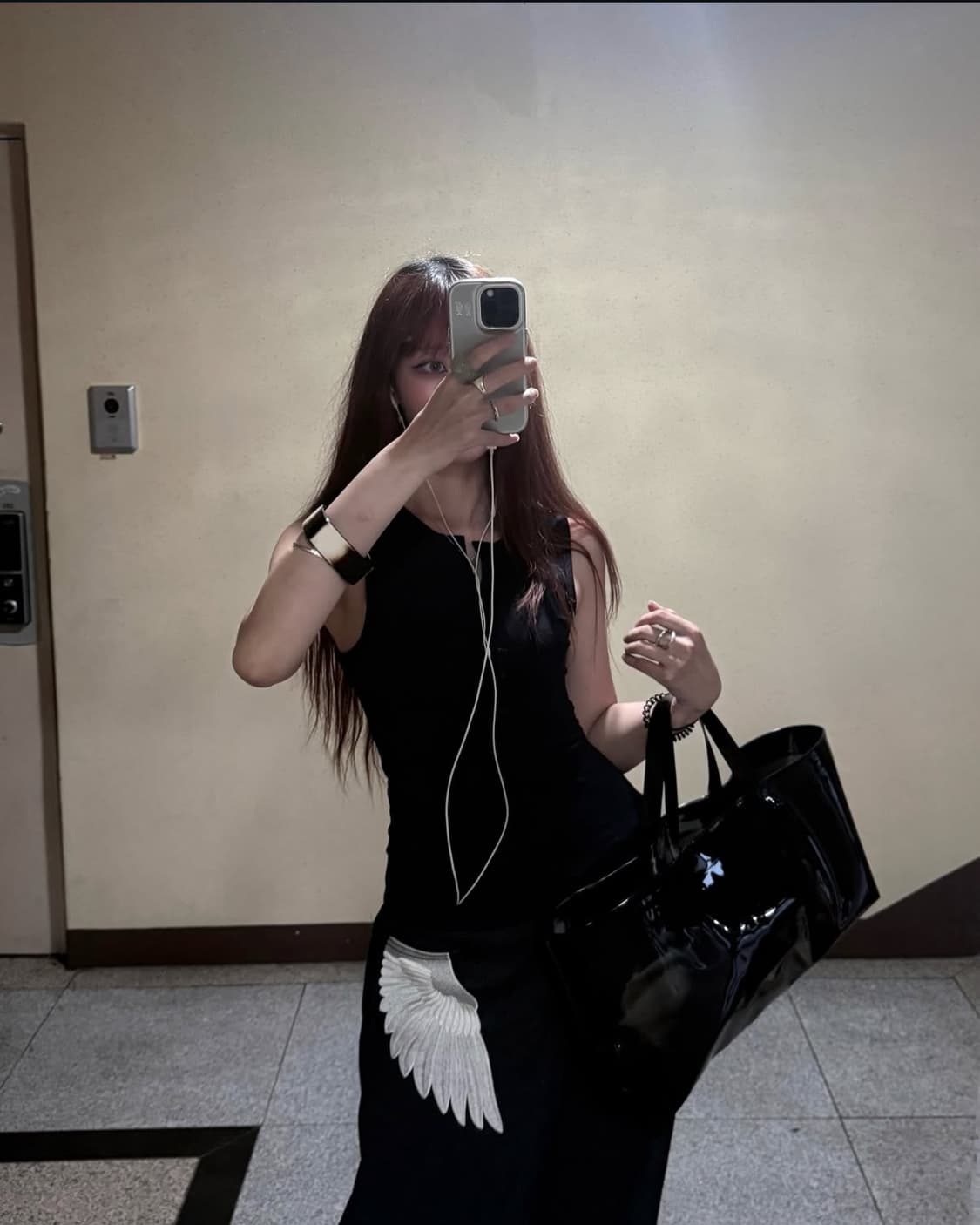 ncssry clear wide bag 상품이미지2