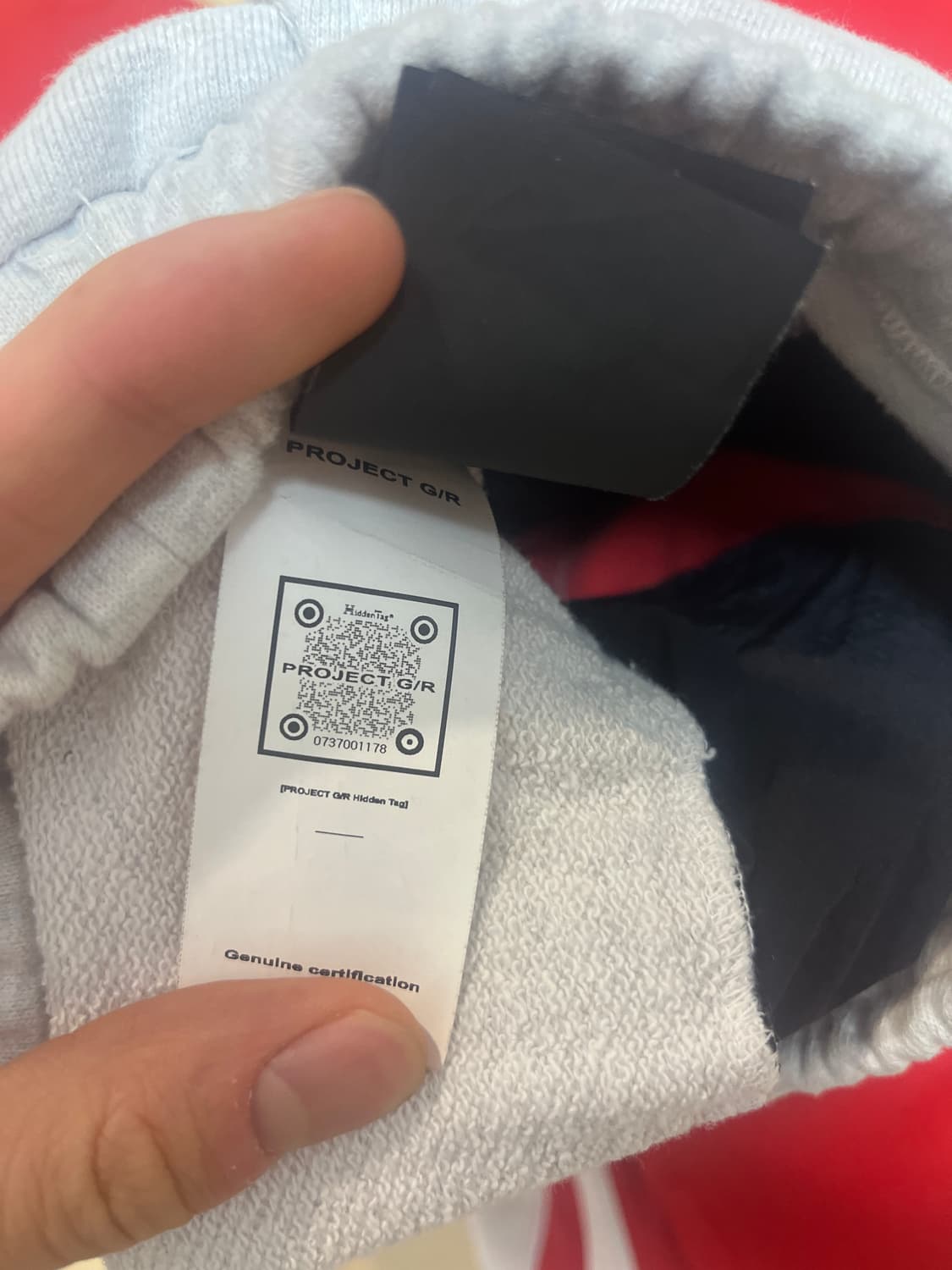 프로젝트 gr 레이어드 팬츠 레드 1 상품이미지5