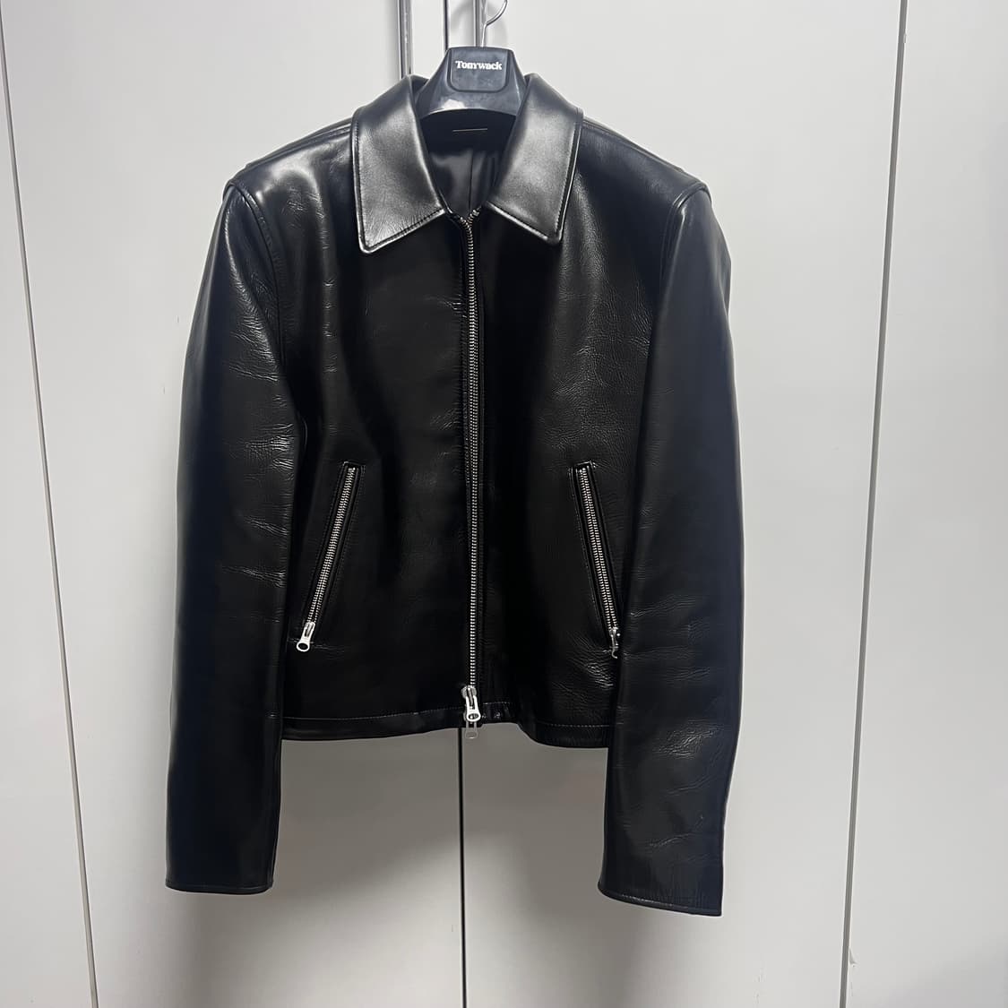 Tonywack Calf Leather Zip Blouson Jacket 상품이미지1