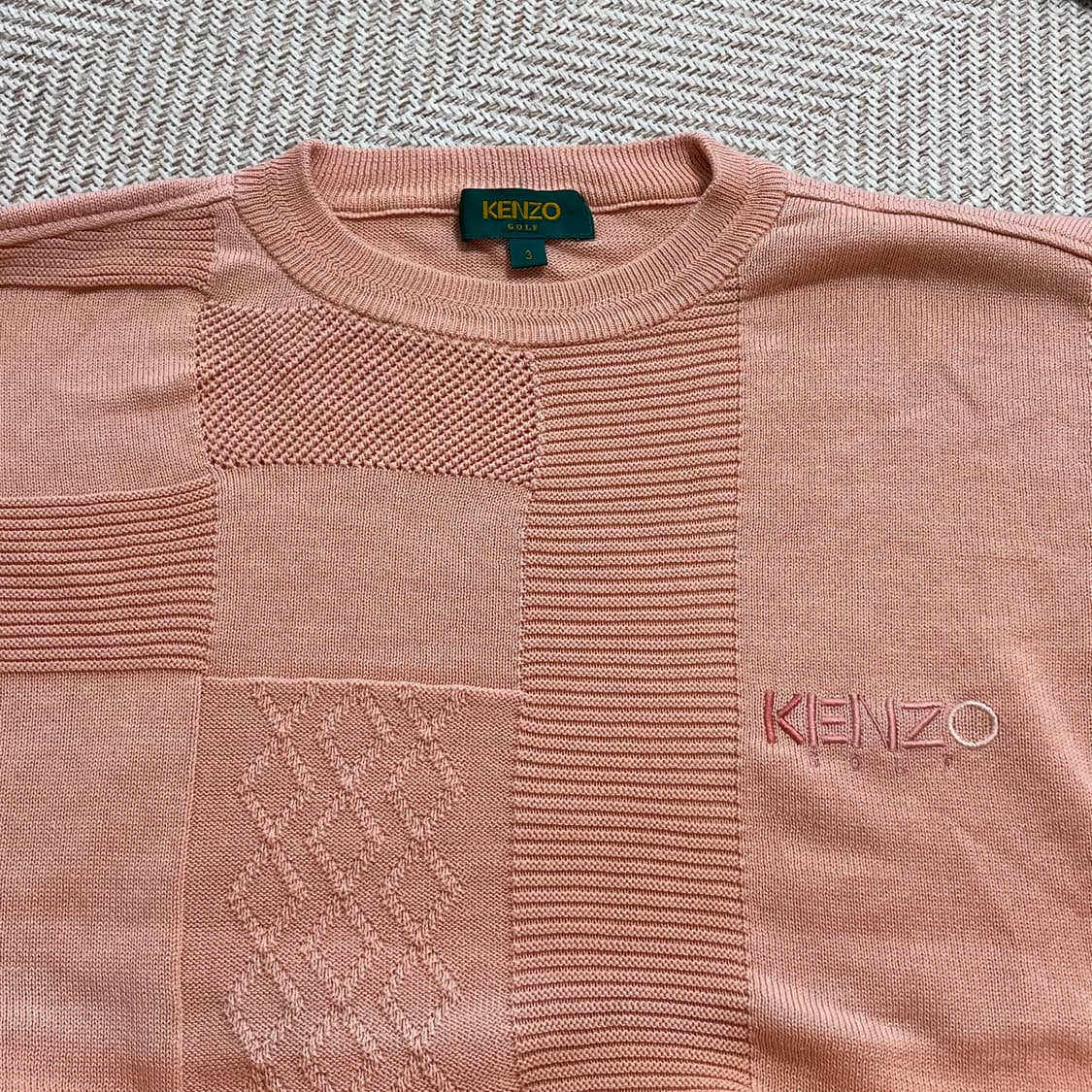 [정품] 겐조 살구 옆라인 짜임 니트 [ 3 ] 상품이미지5