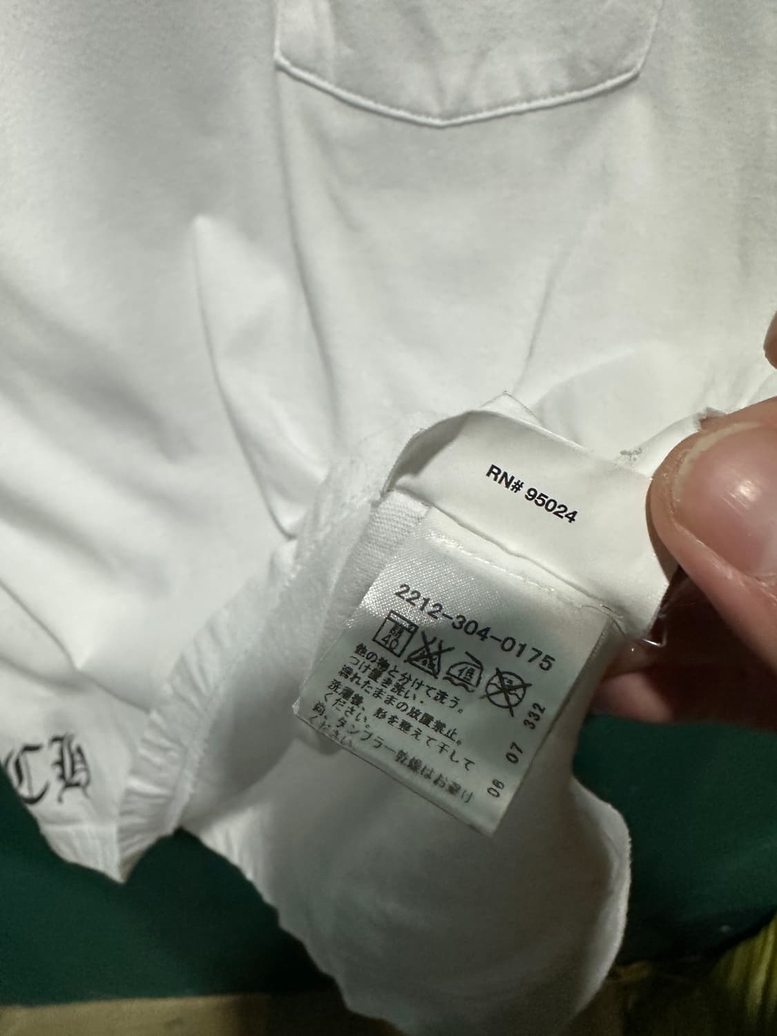 크롬하츠usa 퍽 긴팔롱슬리브 S 상품이미지6