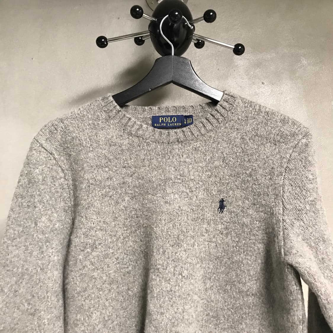폴로 랄프로렌 그레이 니트 L(W) 상품이미지2