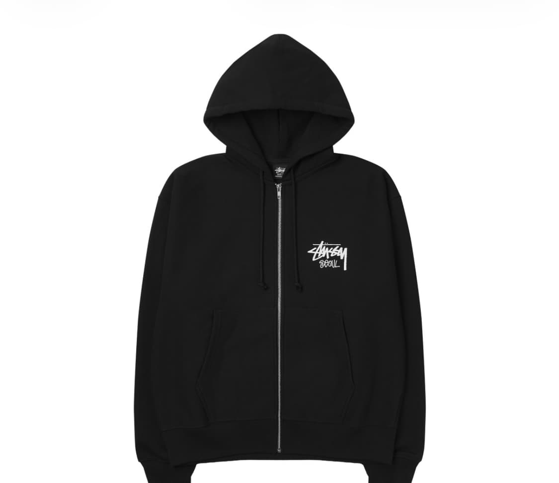 스투시 서울 후드집업 L 상품이미지1