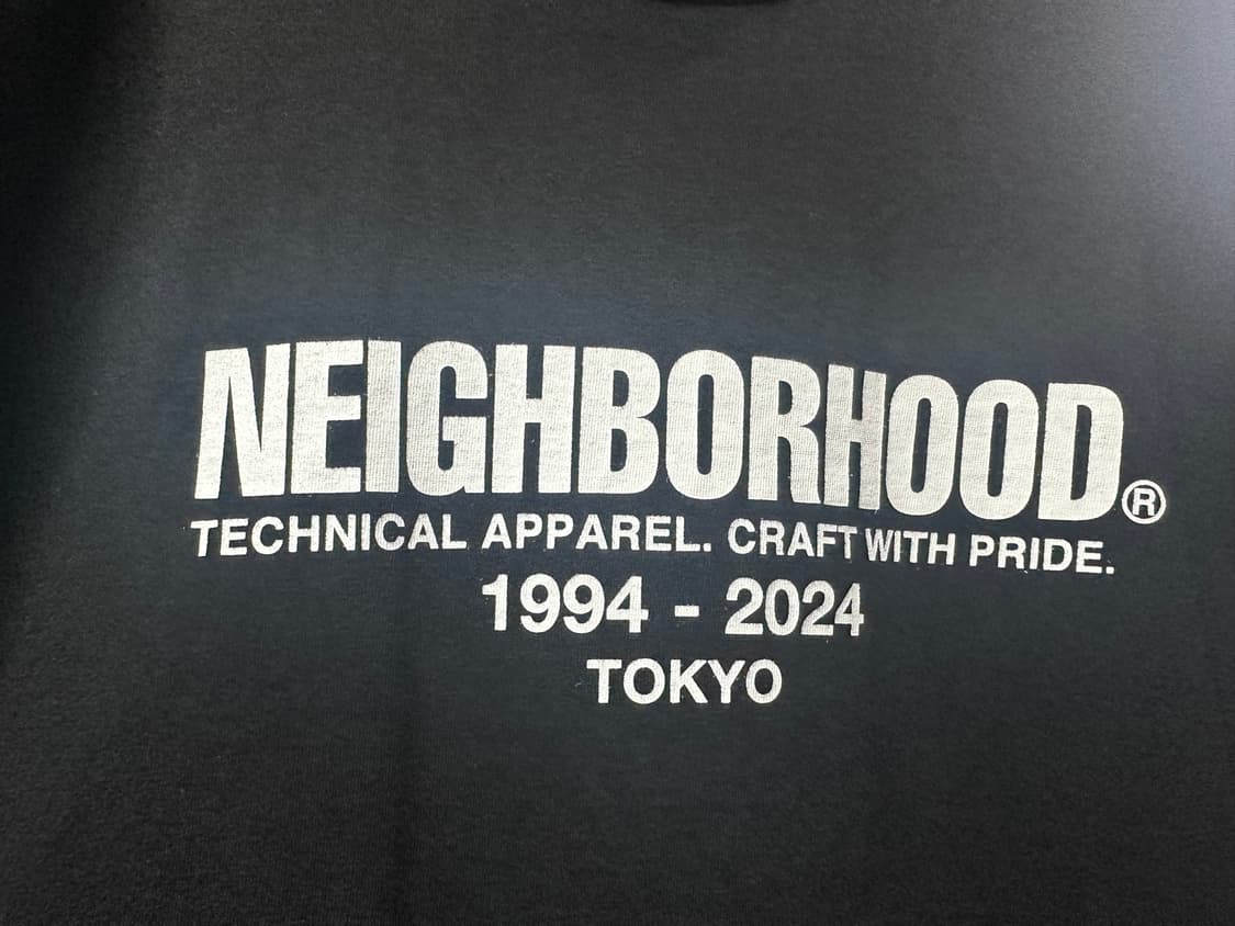 L 네이버후드 반팔티셔츠 블랙  상품이미지2