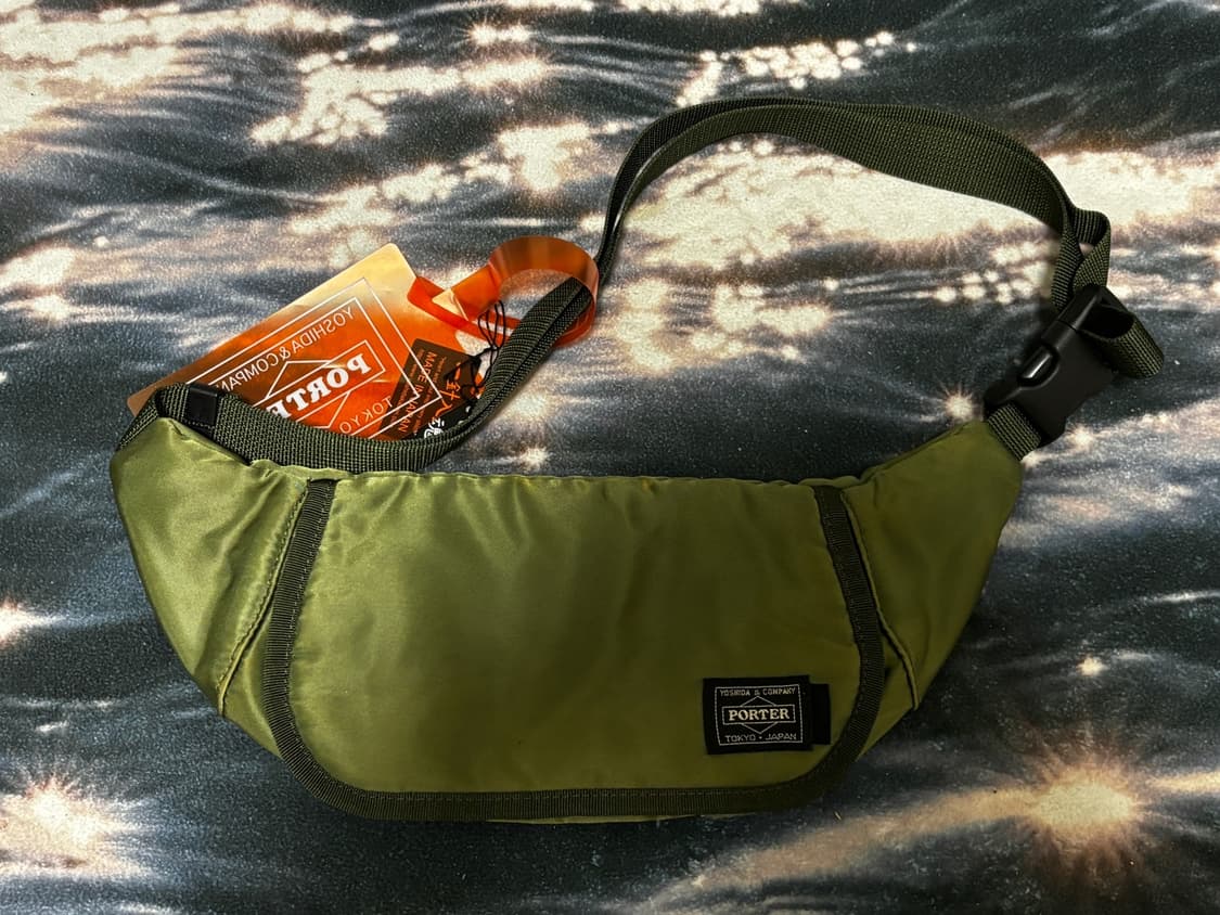 요시다포터 X 캡틴선샤인 트래블러 퍼니백 -올리브 [택/더스트백 포함] 상품이미지2