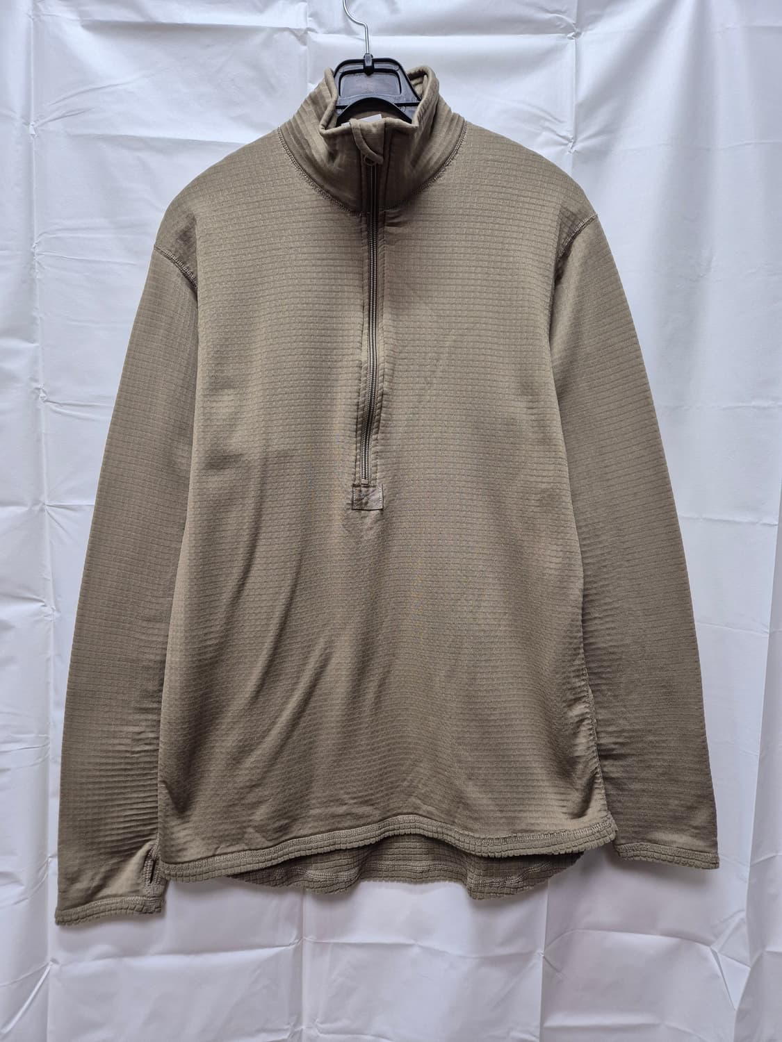 미군 젠3  와플하프집업 셔츠 상품이미지1