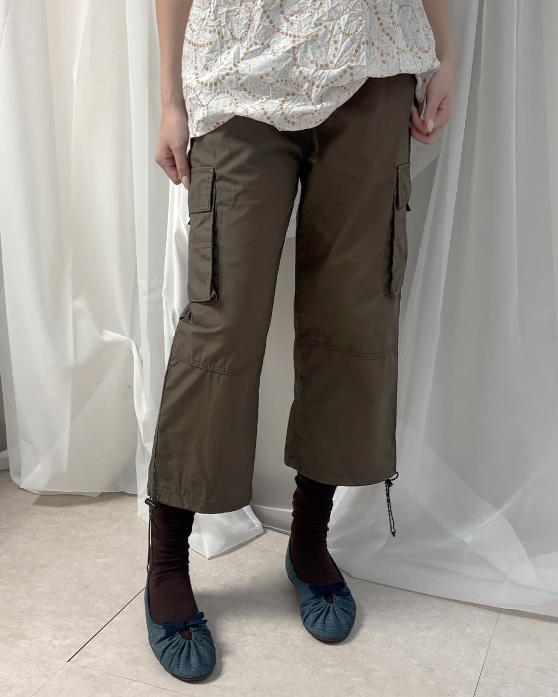 kohyo khaki 3/4 cargo pants 상품이미지8