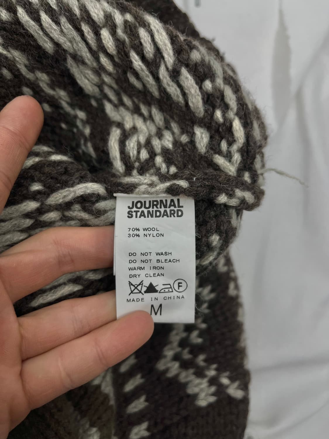 JOURNAL STANDARD 브라운 컬러 코위찬 상품이미지5