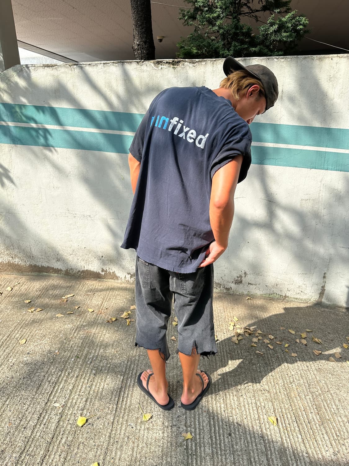 90s og 나인인치네일스 fixed 밴드티 상품이미지2
