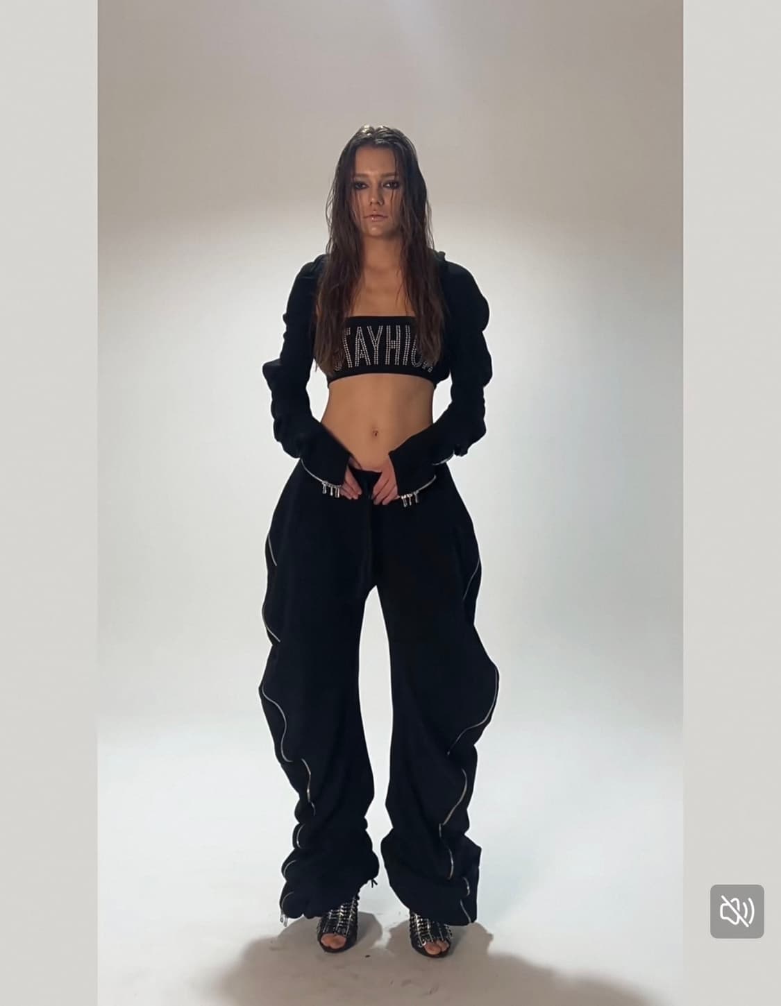 지퍼 커프 스웻팬츠 상품이미지6