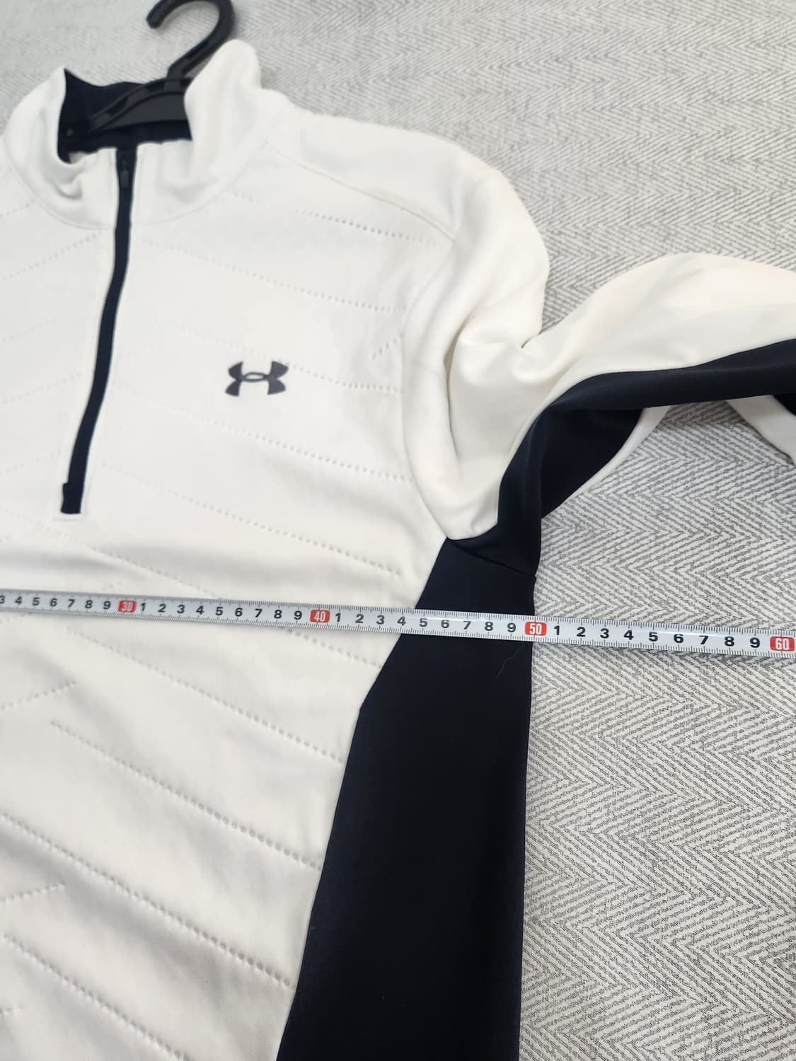 언더아머 콜드 기어 리액터 하이브리드 반집업 긴팔티 남성 95사이즈 상품이미지6