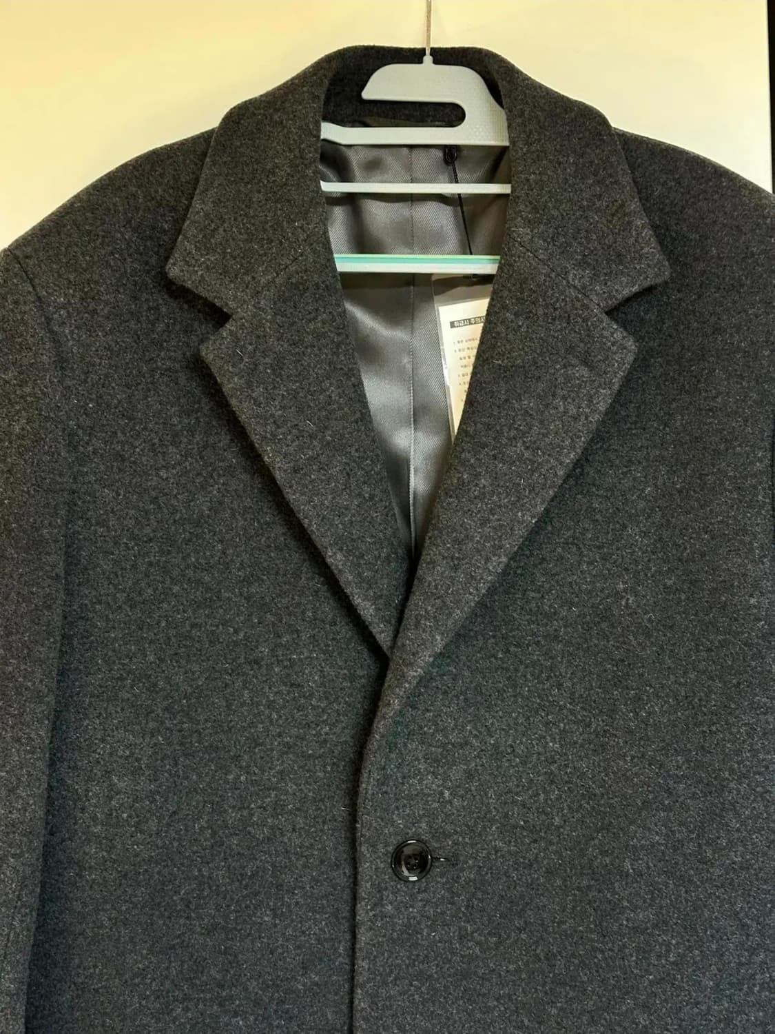 르메르 코트 소프트 펠트 울 체스터필드 코트 그레이 신 (오버사이즈 핏) 상품이미지3