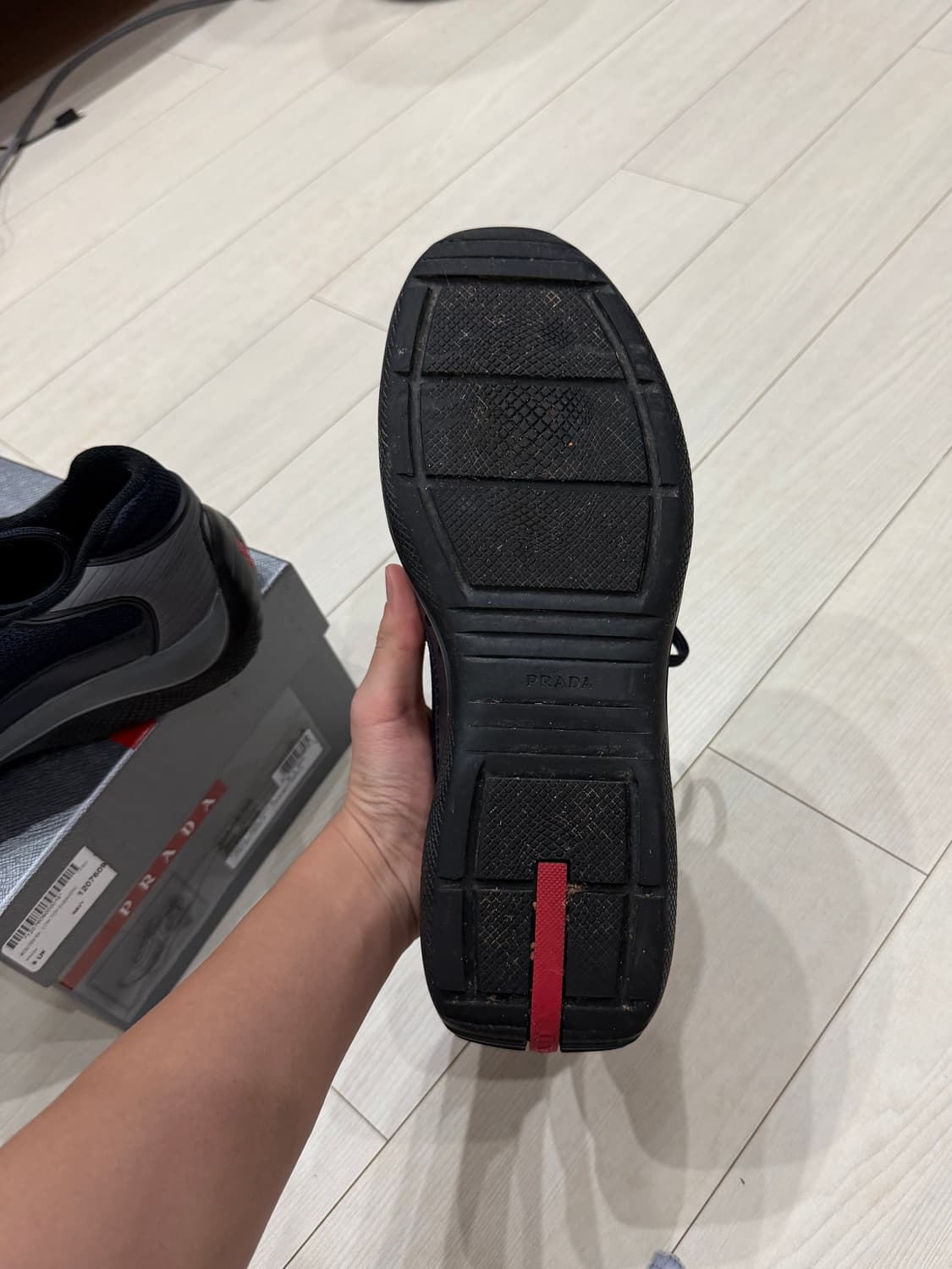 [UK9] 90‘s 빈티지 프라다 아메리카컵 네이비 상품이미지9