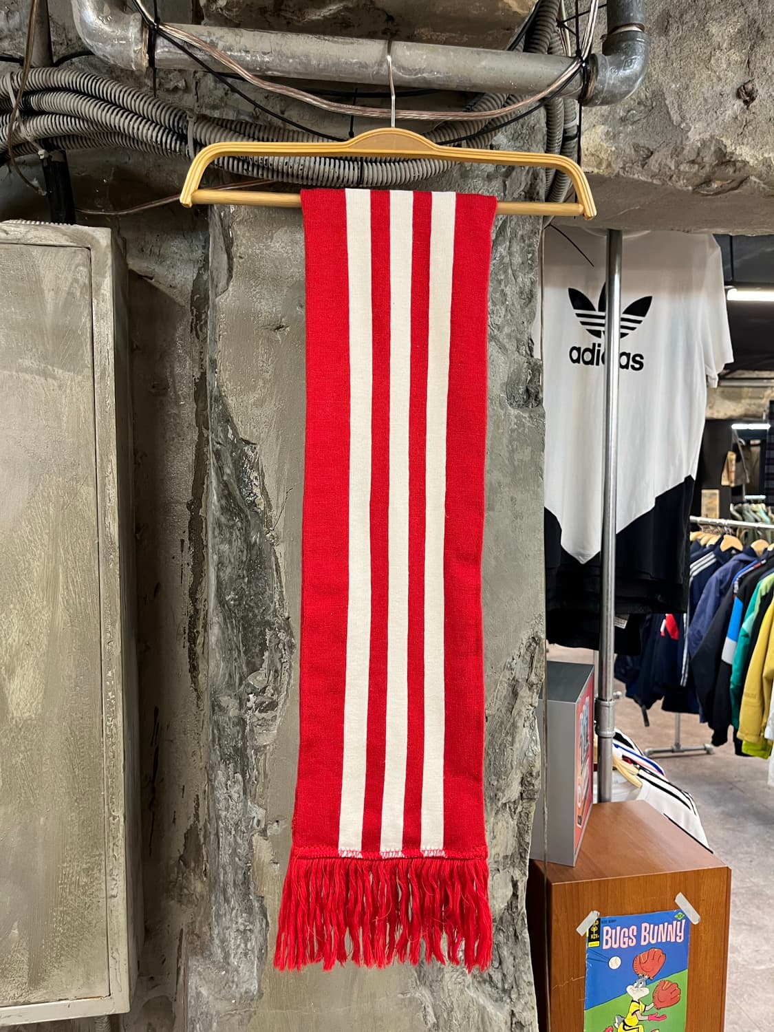 아디다스X자이언트 킬링 머플러 레드 #csz2673  상품이미지4