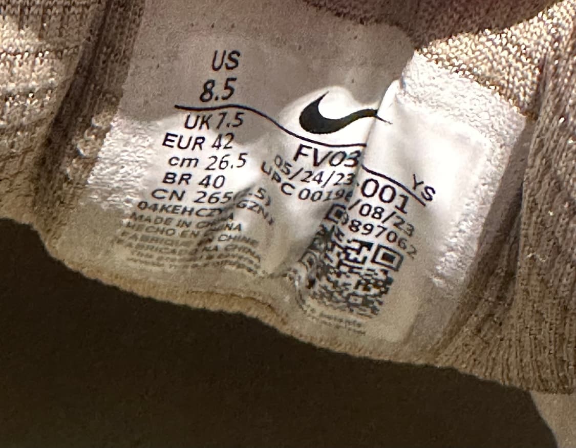 나이키 줌 보메로 5 라이트 본 265 상품이미지5