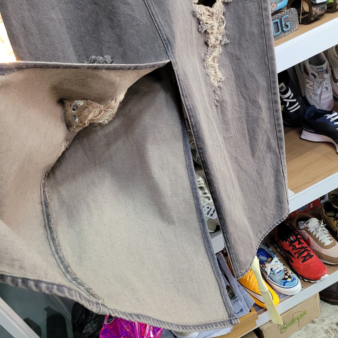 THEILMA 더일마 데님 롱 스커트 롱치마 상품이미지3