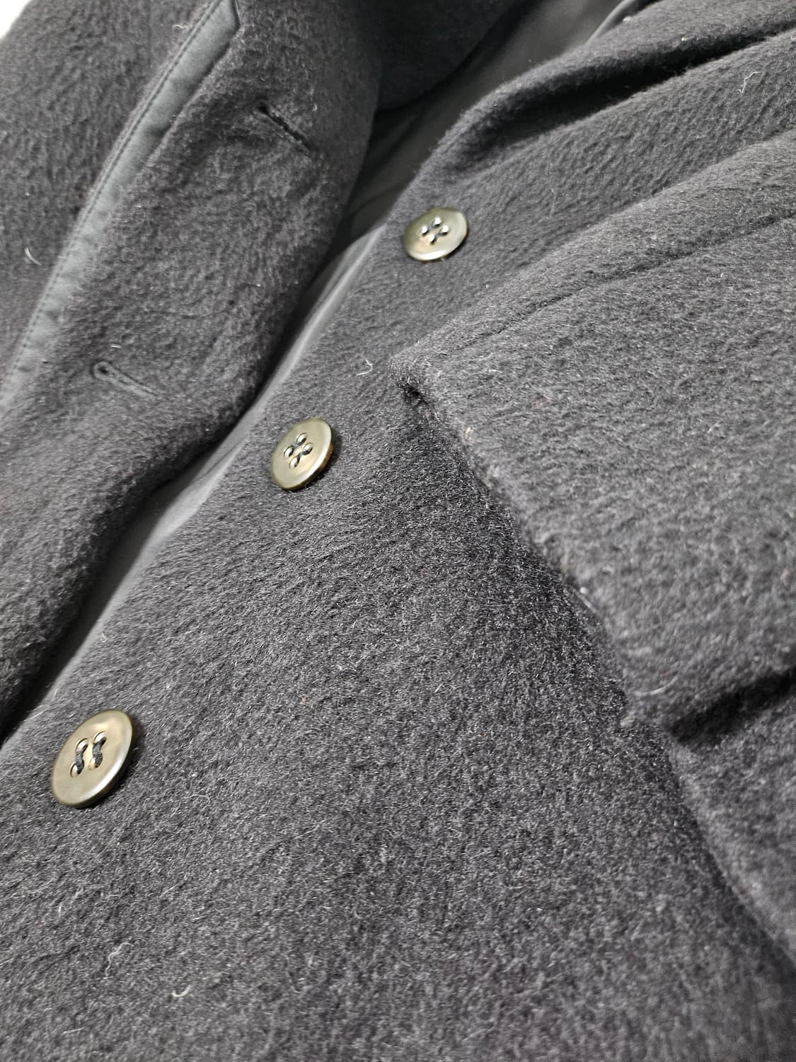 코치 트리플 히든 코트 블랙 M 상품이미지8