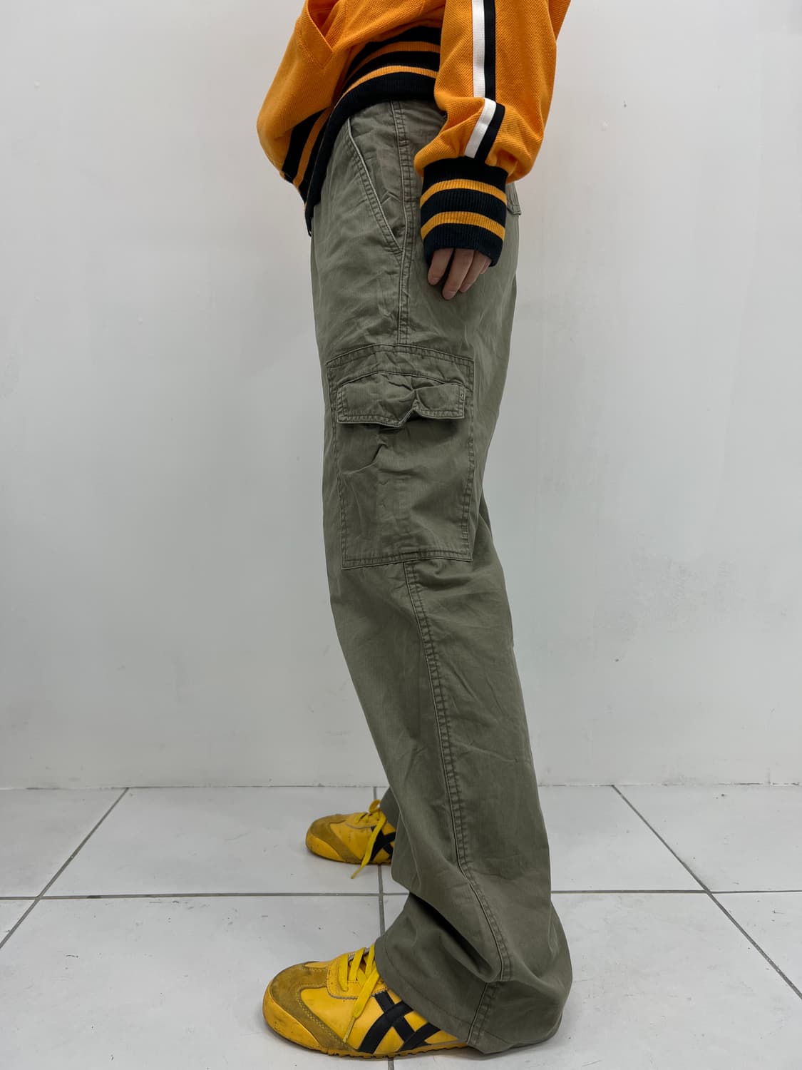 soft khaki cargo pants 상품이미지3