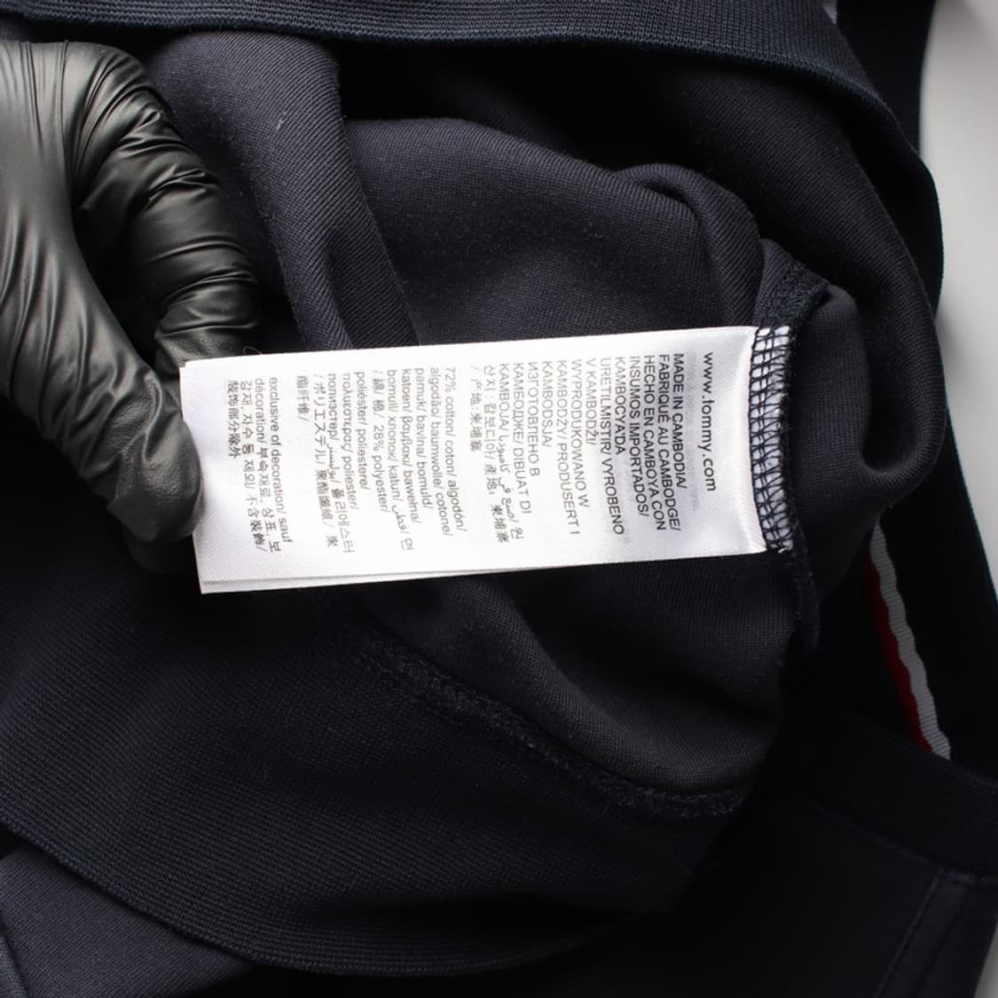 타미힐피거 미니 로고 기모 맨투맨 L 상품이미지6