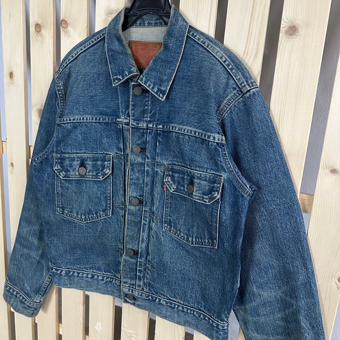 (M)리바이스 90s 71507 빅E XX TYPE 2 트러커 데님 자켓 상품이미지2