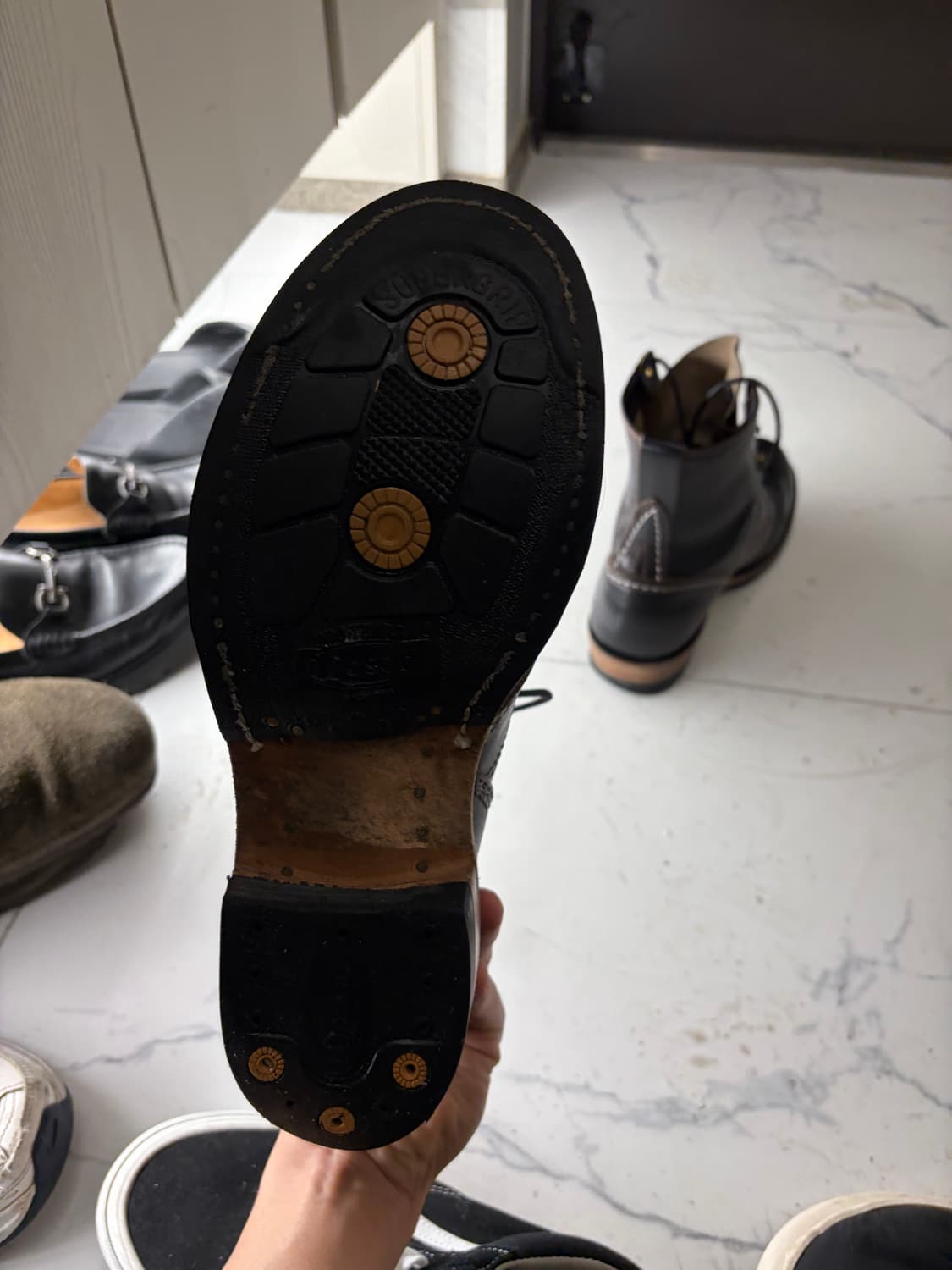 [9E, 275] WESCO 웨스코 잡마스터 호윈 호스하이드 보스 화이츠 상품이미지8