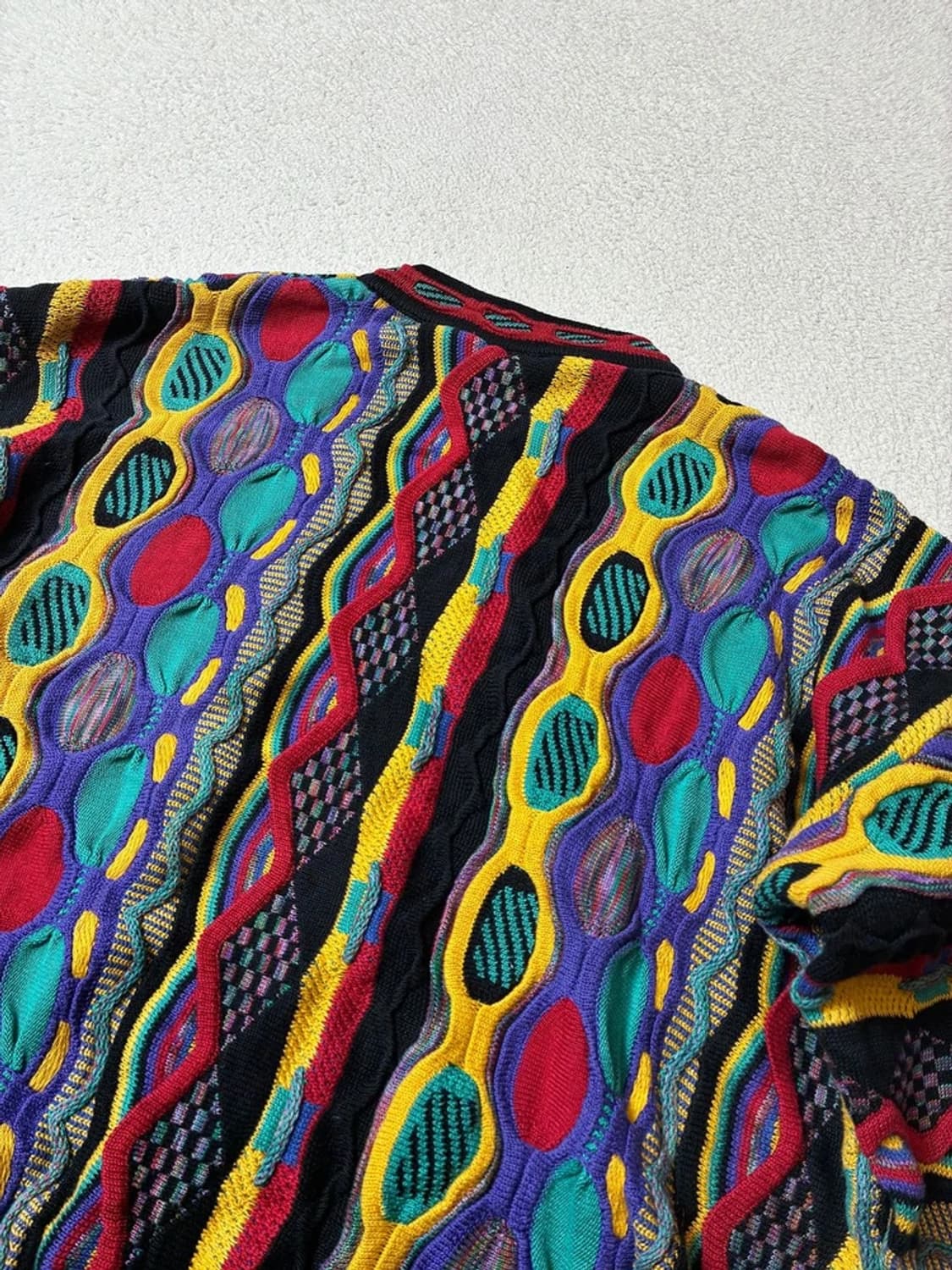 툰드라 00's 캐나다 3D 케이블 크롭 니트 PN7749 상품이미지4