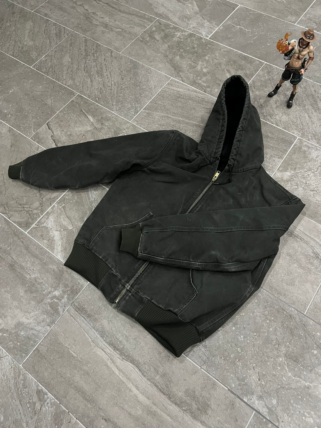 (M) 칼하트 후드 덕 액티브 자켓 J130 MOS 모스그린 상품이미지8