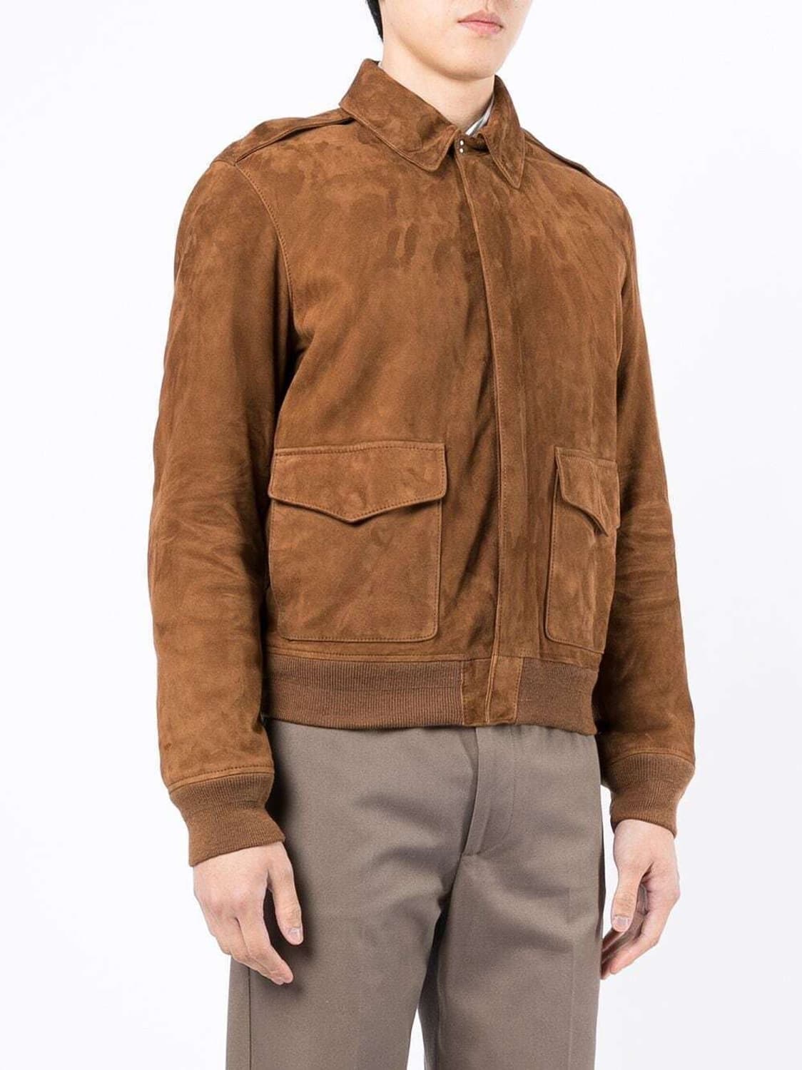 폴로 랄프로렌 A-2 스웨이드 레더 자켓 상품이미지2