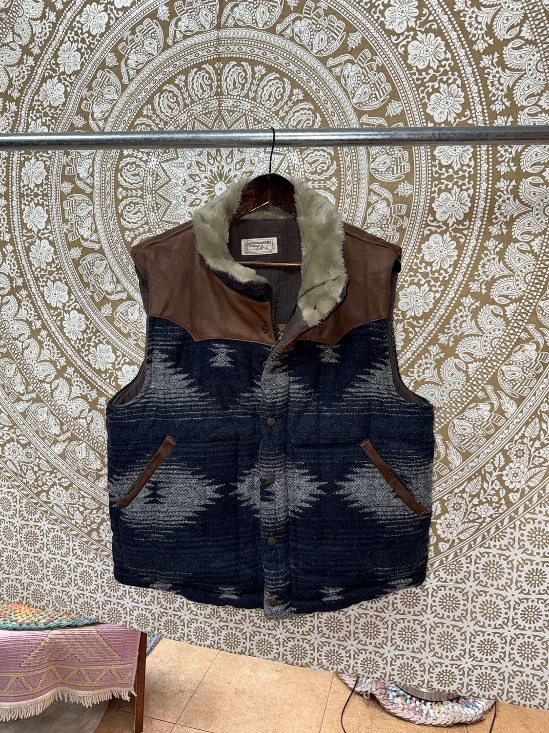 웨스티지 나바호 울 패딩조끼  상품이미지3