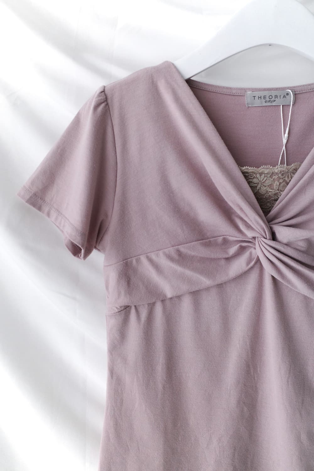 lace twist half T  상품이미지3