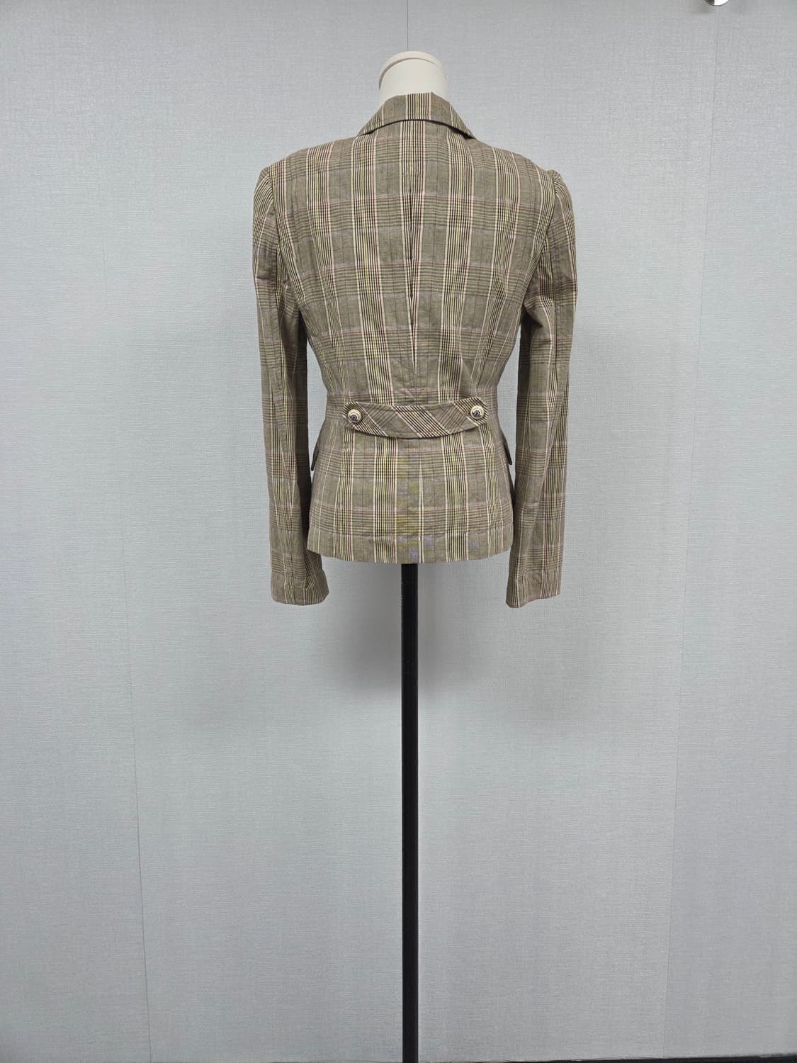 키이스 체크자켓 상품이미지3