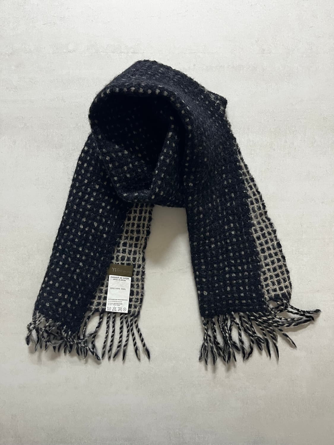 Y’s 울 네트 머플러 상품이미지1