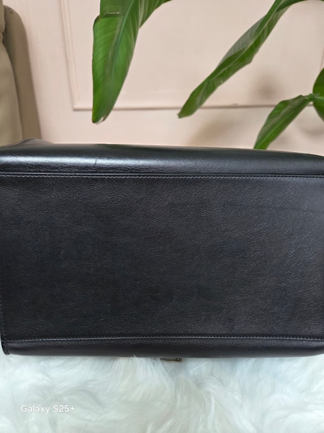 셀린느 트라페즈 가방 네이비 블랙 화이트+ 스트랩 상품이미지8