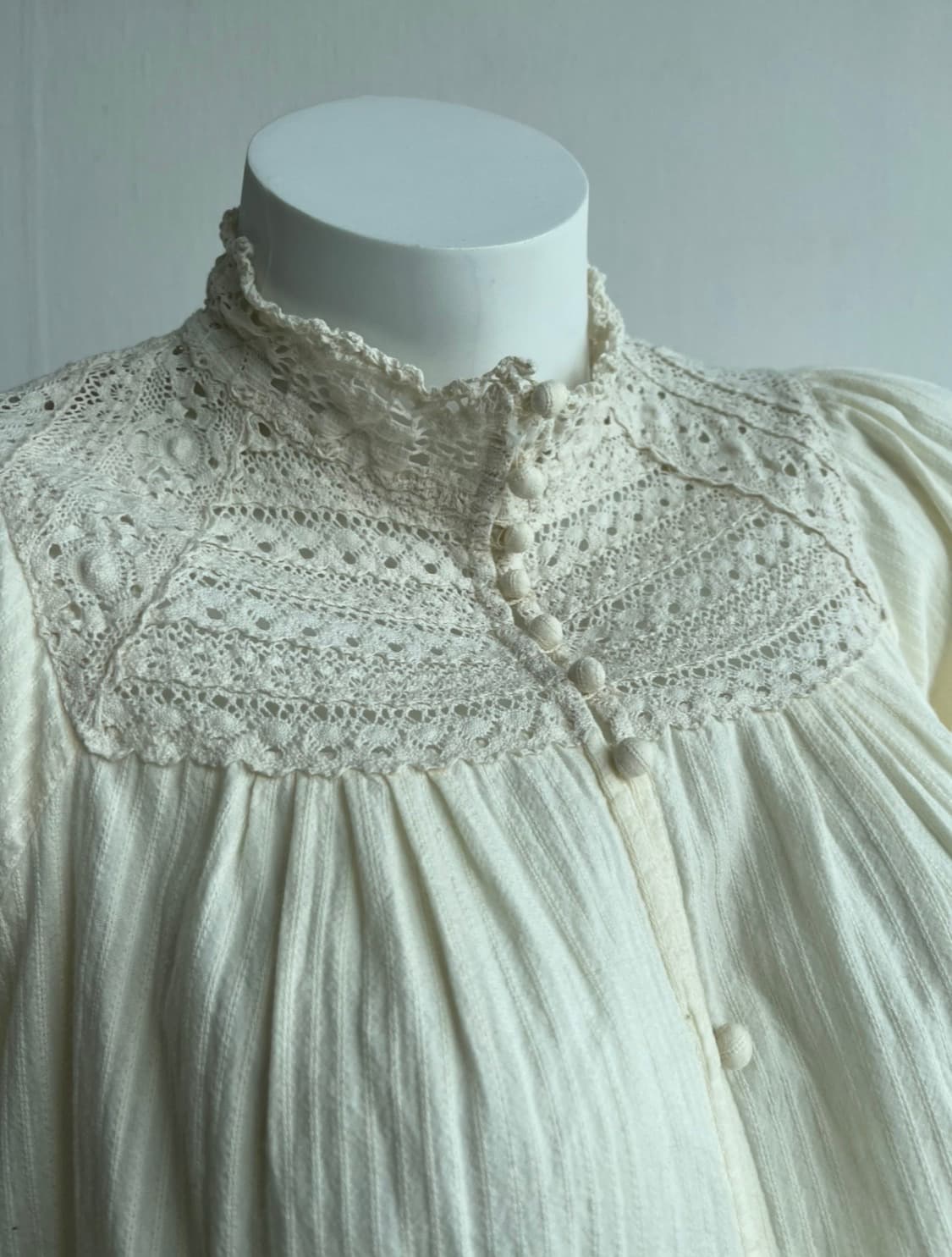 JOURNAL STANDARD 아이보리 레이스 블라우스  상품이미지3