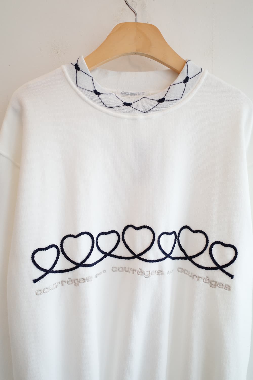 Courreges 쿠레쥬 빈티지 스웻셔츠 상품이미지2