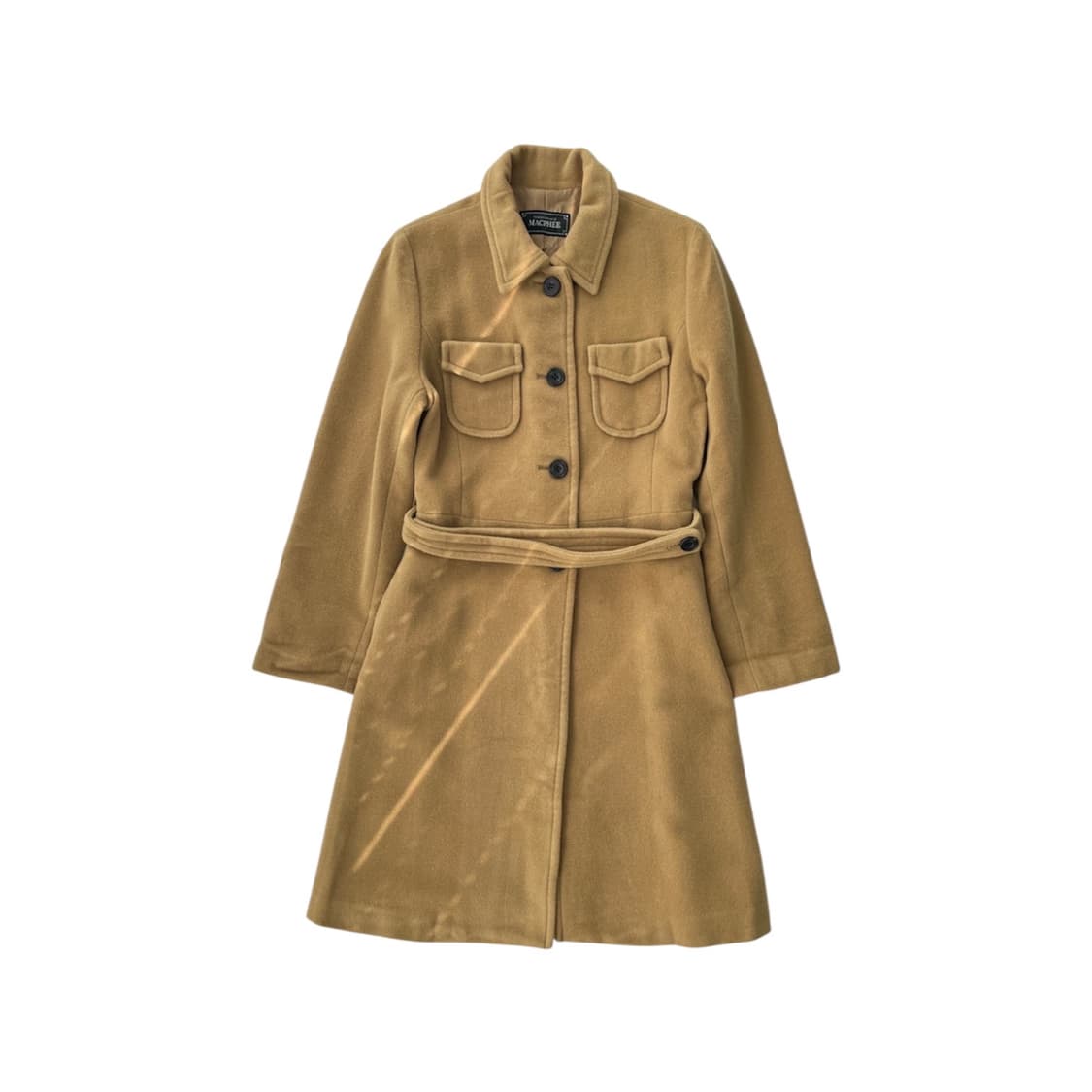 Macphee 소프트 울 벨티드 코트 상품이미지1