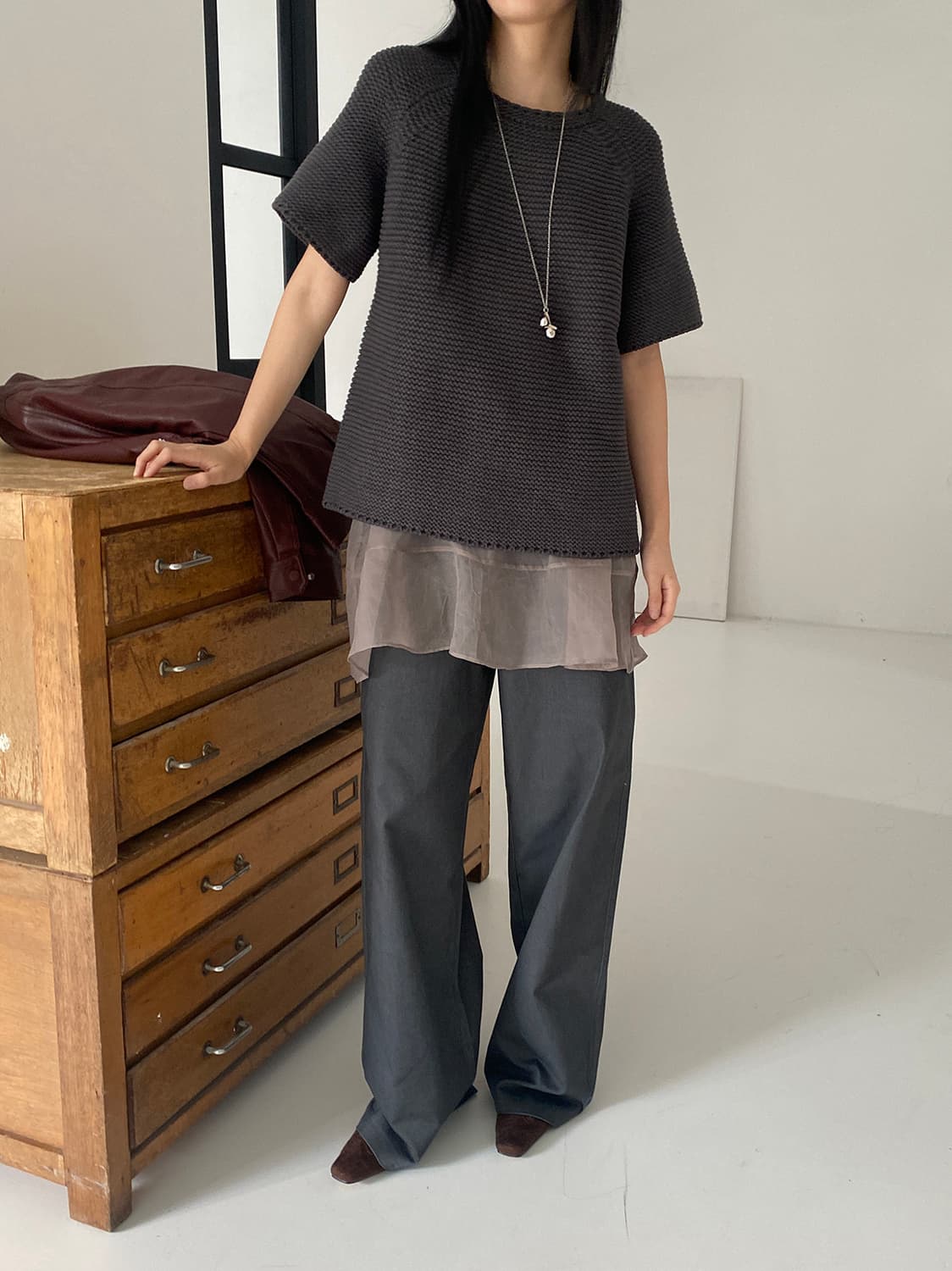 미엔느 mienne 코코 레이어드 원피스 상품이미지1