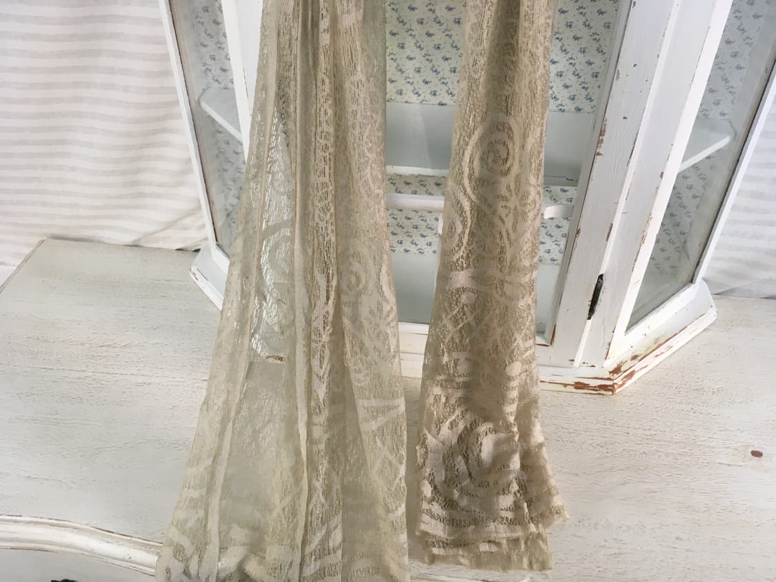 jpn vintage beige lace muffler 상품이미지2