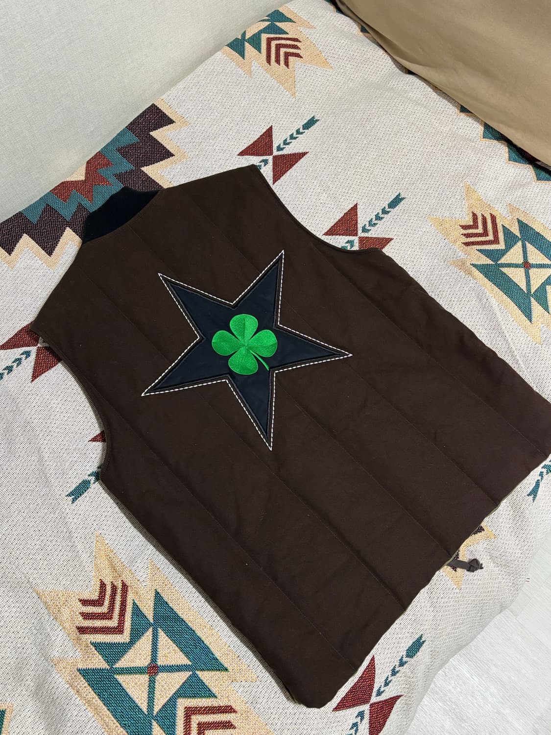 파타 컨버스 리버서블 클로버 베스트 상품이미지2