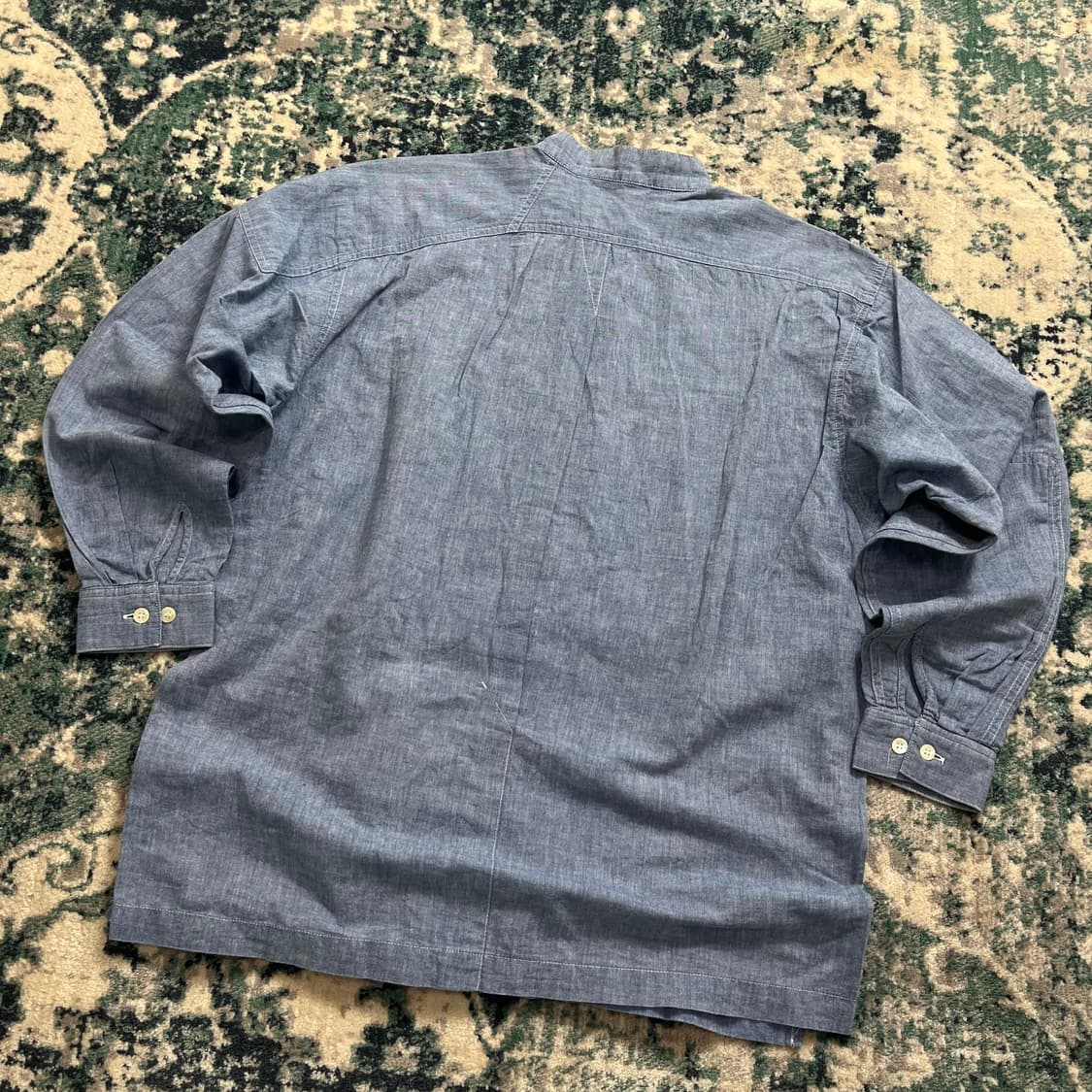 90s Issey miyake 이세이미야케 논카라 아메카지 셔츠 상품이미지6