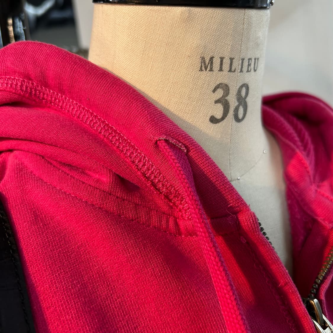 Hollister Pink Zip-Up Hoodie 상품이미지5