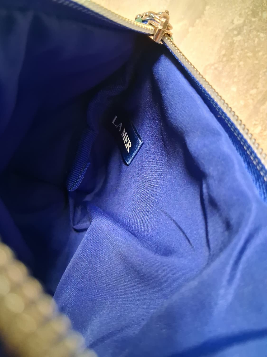 라메르 LA MER 그린 벨벳 사각 파우치 (새제품) 상품이미지8