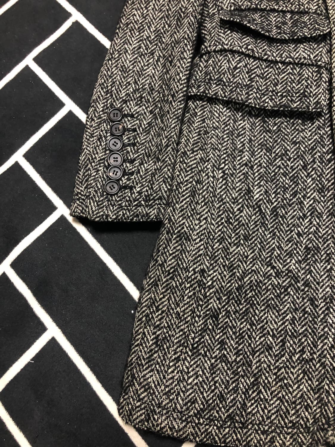 (특별횡재가)버버프로섬st.정우성 이중지 더블코트/몽클레어 스톤아일랜드프 상품이미지3