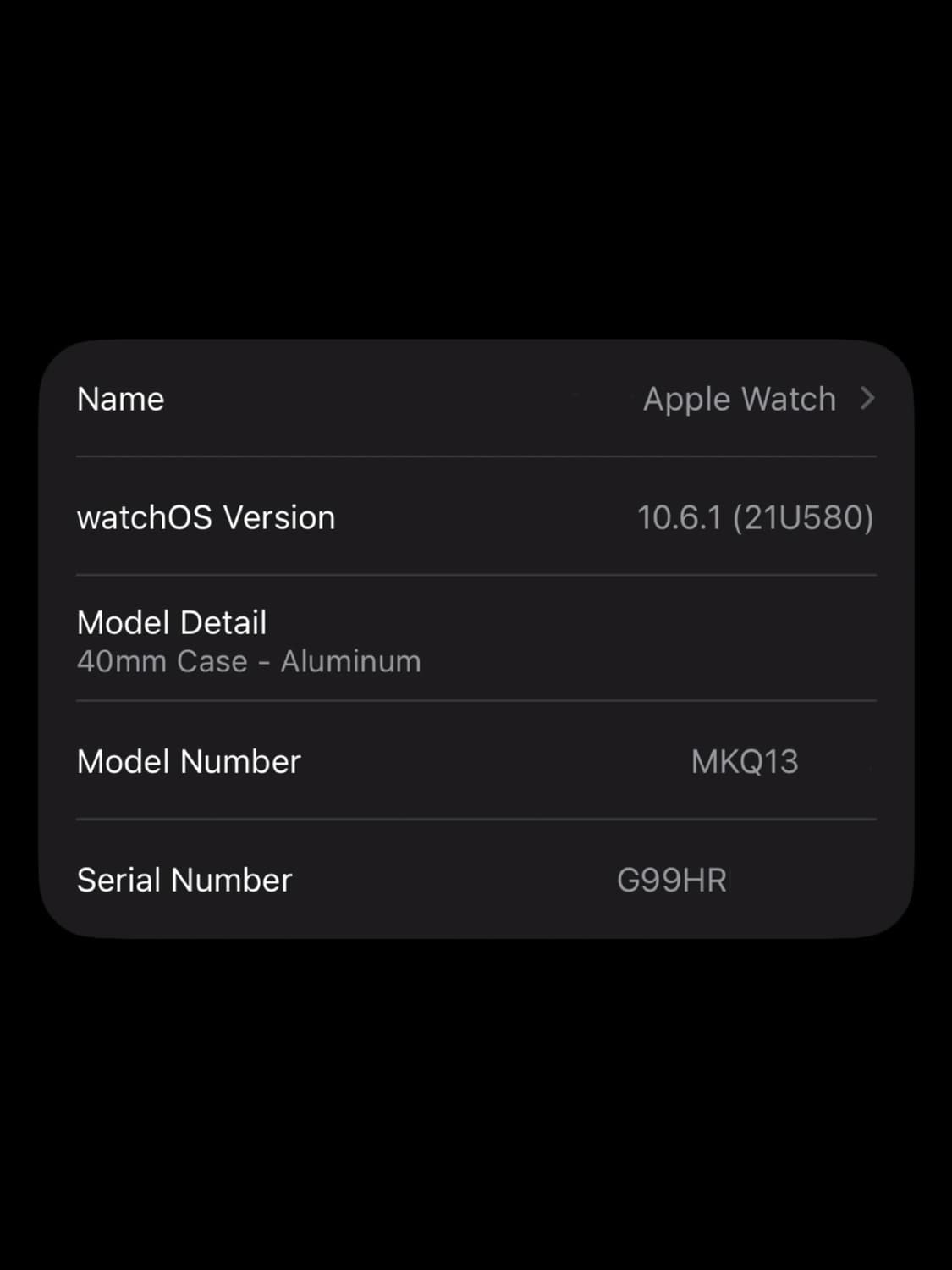 애플워치 SE 40mm 배터리 96% 상품이미지7